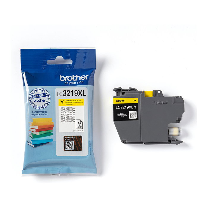 Brother LC-3219XLY Cartucho de Tinta Amarillo XL Brother LC-3219XLY Cartucho de Tinta Amarillo XL