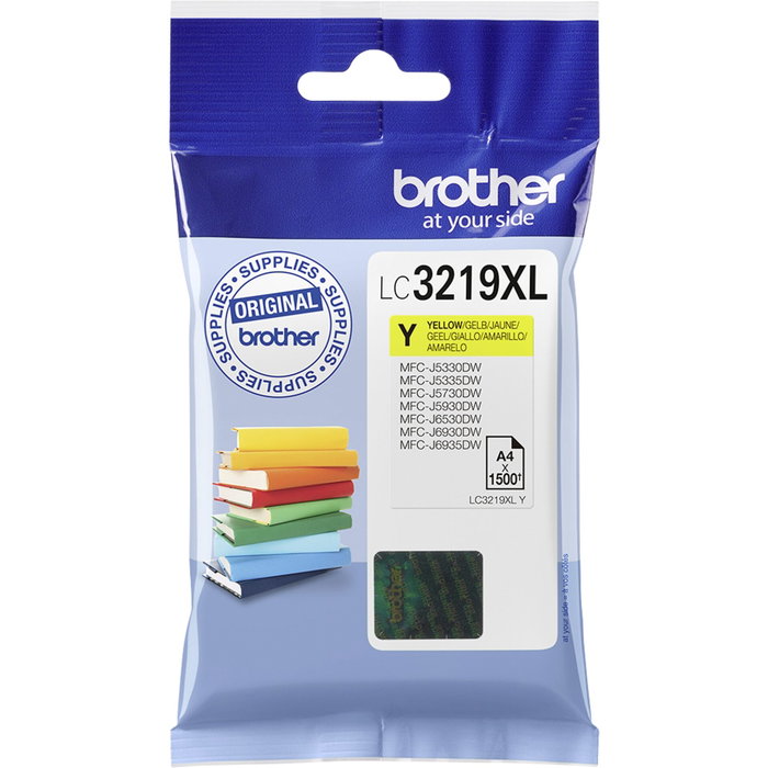 Brother LC-3219XLY Cartucho de Tinta Amarillo XL Brother LC-3219XLY Cartucho de Tinta Amarillo XL