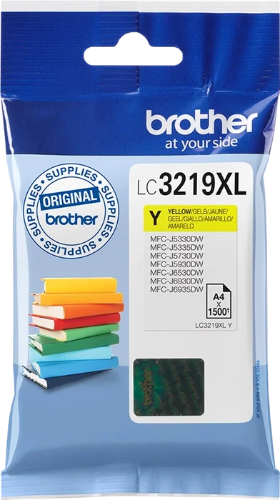 Brother LC-3219XLY Cartucho de Tinta Amarillo XL Brother LC-3219XLY Cartucho de Tinta Amarillo XL