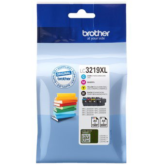 Brother LC3219XLVAL Multipack de 4 colores (Negro, Cian, Magenta, Amarillo) de alta capacidad Brother LC3219XLVAL Multipack de 4 colores (Negro, Cian, Magenta, Amarillo) de alta capacidad