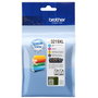 Brother LC3219XLVAL Multipack de 4 colores (Negro, Cian, Magenta, Amarillo) de alta capacidad