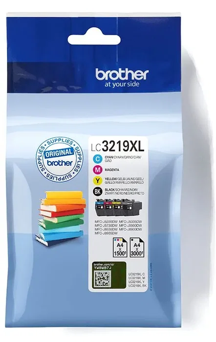 Brother LC3219XLVAL Multipack de 4 colores (Negro, Cian, Magenta, Amarillo) de alta capacidad Brother LC3219XLVAL Multipack de 4 colores (Negro, Cian, Magenta, Amarillo) de alta capacidad
