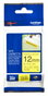 Brother TZeS-631 Cinta Laminada Super Adhesiva 12mm Amarillo/Negro