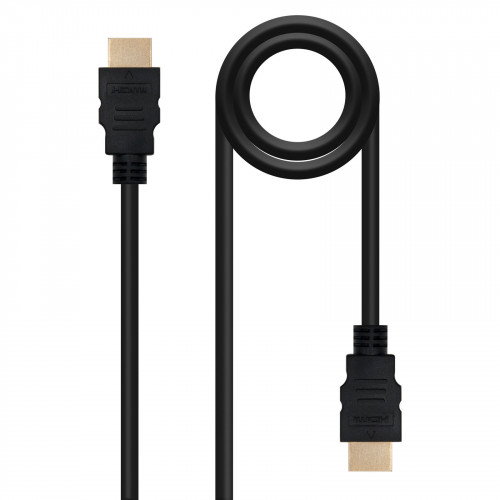 Nanocable Cable HDMI 1.4 Macho a HDMI 1.4 Macho 1.80m Negro Nanocable Cable HDMI 1.4 Macho a HDMI 1.4 Macho 1.80m Negro