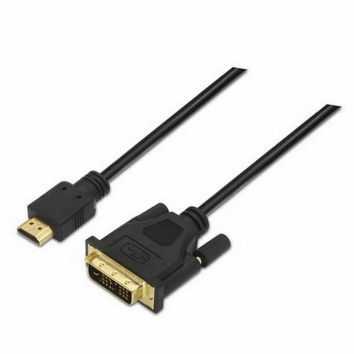NANO CABLE Cable DVI a HDMI 1,8 m Negro NANO CABLE Cable DVI a HDMI 1,8 m Negro