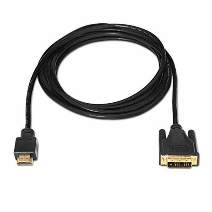 NANO CABLE Cable DVI a HDMI 1,8 m Negro NANO CABLE Cable DVI a HDMI 1,8 m Negro