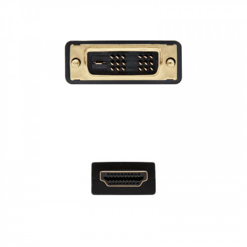 NANO CABLE Cable DVI a HDMI 1,8 m Negro NANO CABLE Cable DVI a HDMI 1,8 m Negro