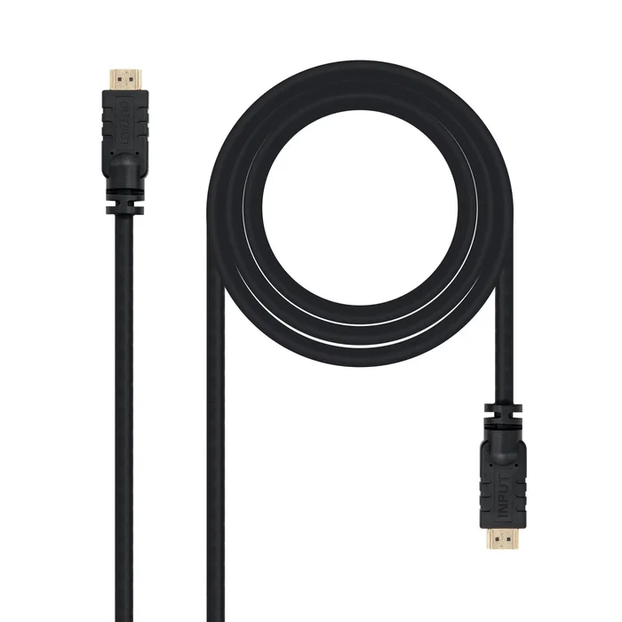 Nanocable Cable HDMI v1.4 con Repetidor 20m Negro Nanocable Cable HDMI v1.4 con Repetidor 20m Negro