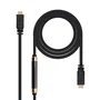 Nanocable 10.15.1830 Cable HDMI 30 m con Repetidor - HDMI 1.4 Alta Velocidad Macho-Macho - 4K@30Hz HDR, Ethernet ARC, 10.2 Gbps, 340 MHz, 24K Oro OFC - Negro