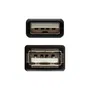 Nano Cable 10.01.0203-BK Cable Alargador USB 2.0 Macho-Hembra, Negro, 1.8m