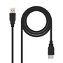 Nanocable Cable USB 2.0 10.01.0203-BK, USB-A Macho a USB-A Hembra, Prolongador o Extensión, 1.8 Metros, Negro, 1 Unidad