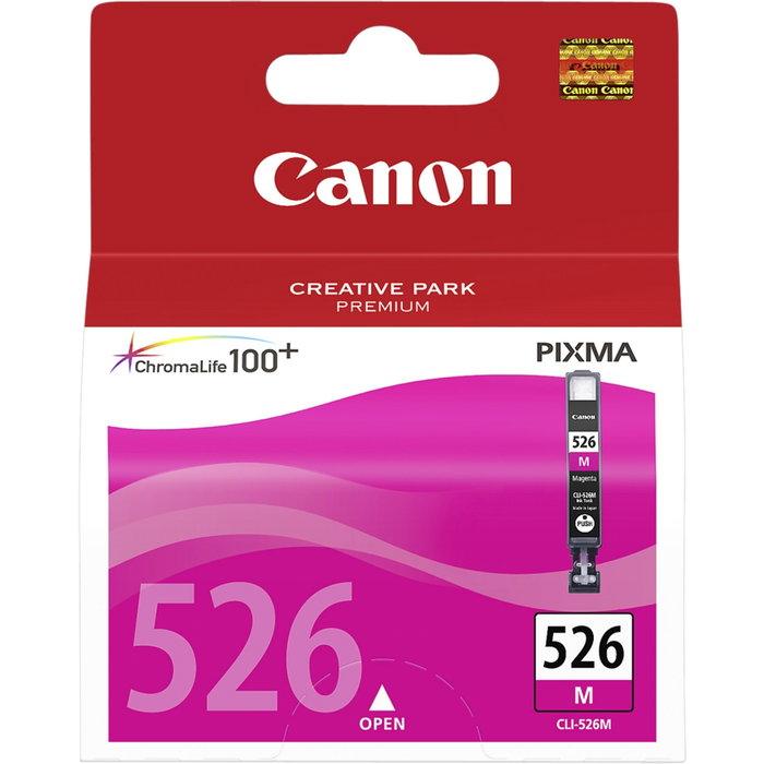 Canon CLI-526M Cartucho de Tinta Magenta, 9 ml Canon CLI-526M Cartucho de Tinta Magenta, 9 ml