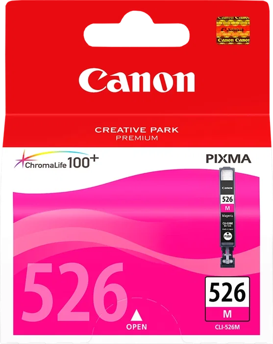 Canon CLI-526M Cartucho de Tinta Magenta, 9 ml Canon CLI-526M Cartucho de Tinta Magenta, 9 ml
