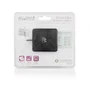 EWENT EW1052 Lector de tarjetas inteligentes USB 2.0 Negro