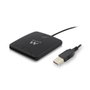 Ewent EW1052 Lector de tarjetas inteligentes USB 2.0 Negro