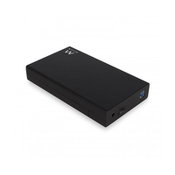 EWENT EW7056 Caja de Disco Duro Externa 3,5 Pulgadas SATA USB 3.1 Gen 1 Negro
