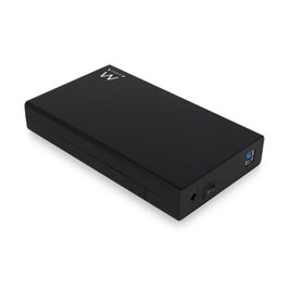 EWENT EW7056 Caja de Disco Duro Externa 3,5 Pulgadas SATA USB 3.1 Gen 1 Negro