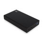 EWENT EW7056 Caja de Disco Duro Externa 3,5 Pulgadas SATA USB 3.1 Gen 1 Negro