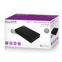 EWENT EW7056 Caja de Disco Duro Externa 3,5 Pulgadas SATA USB 3.1 Gen 1 Negro