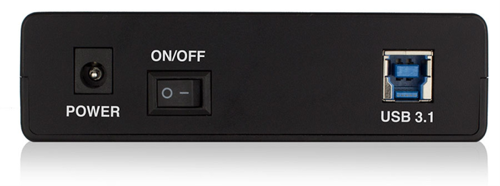 EWENT EW7056 Caja para disco duro externo 3,5 pulgadas SATA USB 3.2 Gen 1 Negro