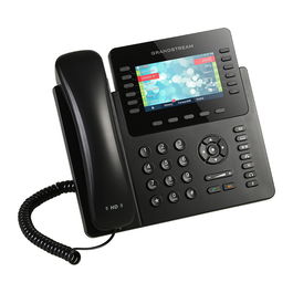 Grandstream GXP2170 Teléfono IP de Empresa, 12 Líneas, 6 Cuentas SIP, Puertos Gigabit Dobles, PoE, Bluetooth, Pantalla LCD de 4.3"