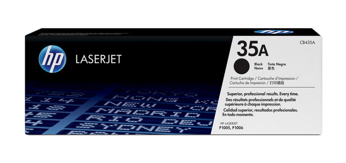 HP 35A Negro Cartucho de Tóner Original CB435A