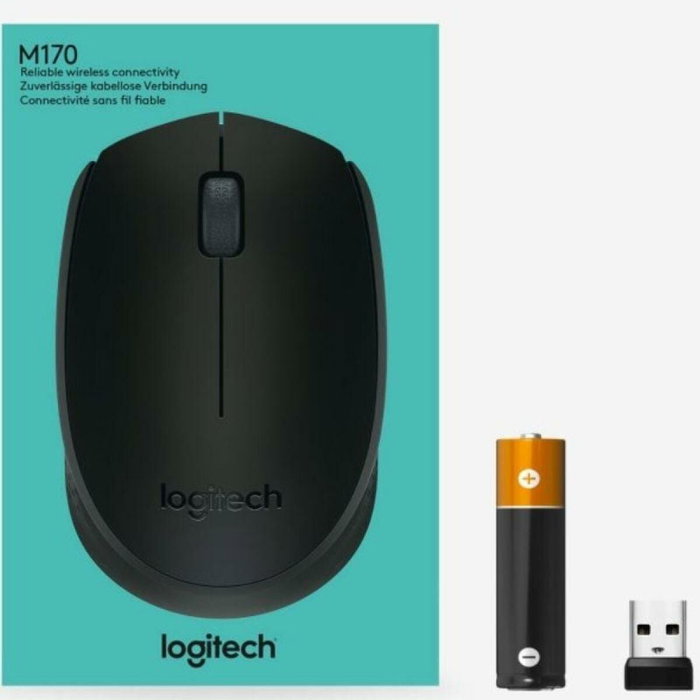 Logitech B170 Ratón Inalámbrico Óptico Negro Logitech B170 Ratón Inalámbrico Óptico Negro
