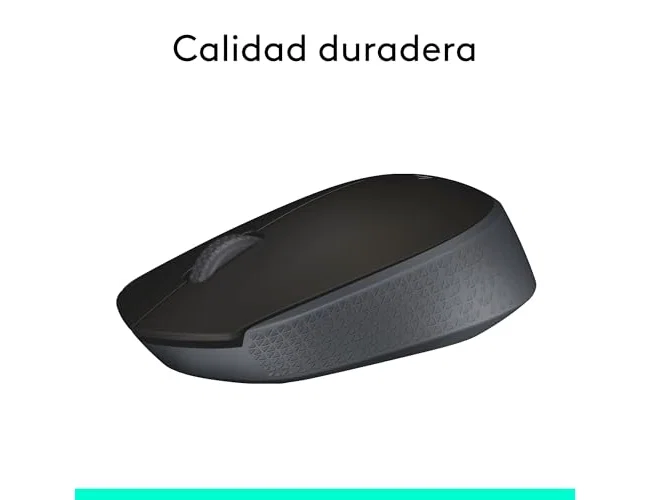 Logitech B170 Ratón Inalámbrico Negro/Gris