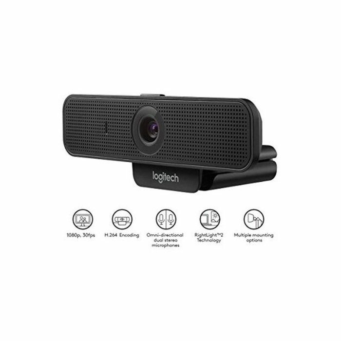 Logitech Webcam C925e Full HD 1080p Negra