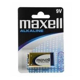Maxell Pilas Alcalinas 9V 6 LR61 - Pack 1 Ud