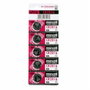 Maxell Pilas de litio CR-2016 tipo botón, pack de 5 unidades
