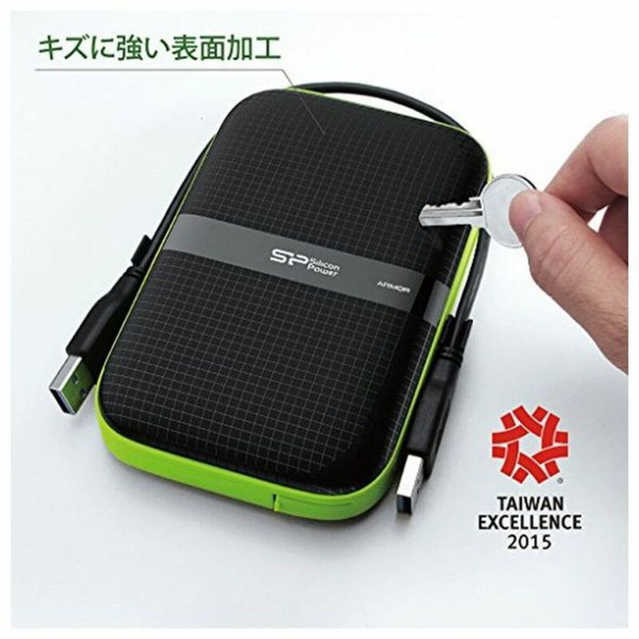 Silicon Power Armor A60 2TB 2.5 pulg. Negro Silicon Power Armor A60 2TB 2.5 pulg. Negro