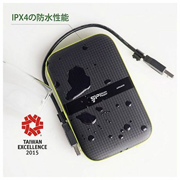 Silicon Power Armor A60 2TB 2.5 pulg. Negro Silicon Power Armor A60 2TB 2.5 pulg. Negro