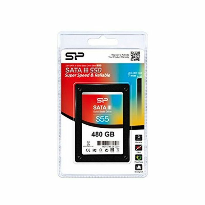 Silicon Power SP Slim S55 SSD 480GB 2.5 7mm SATA III Silicon Power SP Slim S55 SSD 480GB 2.5 7mm SATA III