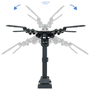 Tooq Soporte de Pared Giratorio LP2042TNL-B para TV de 13-42 pulgadas