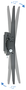 Tooq Soporte de Pared Inclinable LP4270T-B para TV de 37-70 pulgadas