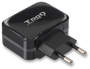 Tooq TQWC-1S02 Cargador de Pared 2xUSB Negro