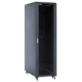 WP Armario de Servidores 19" 42U 600x600 mm Desmontado Negro RAL 9005 WPN-RNA-42606-BS