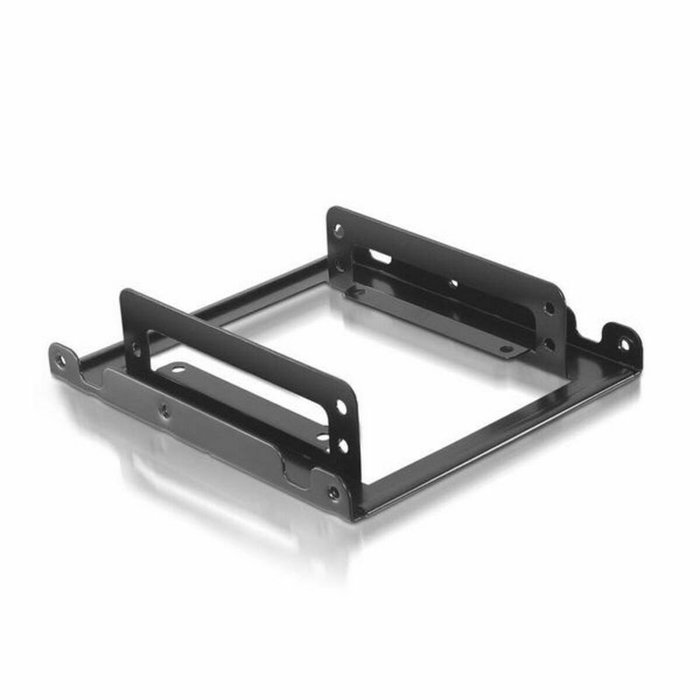 Nanocable Adaptador Metálico 3.5 pulg. para 2 Discos Duros de 2.5 pulg. Negro