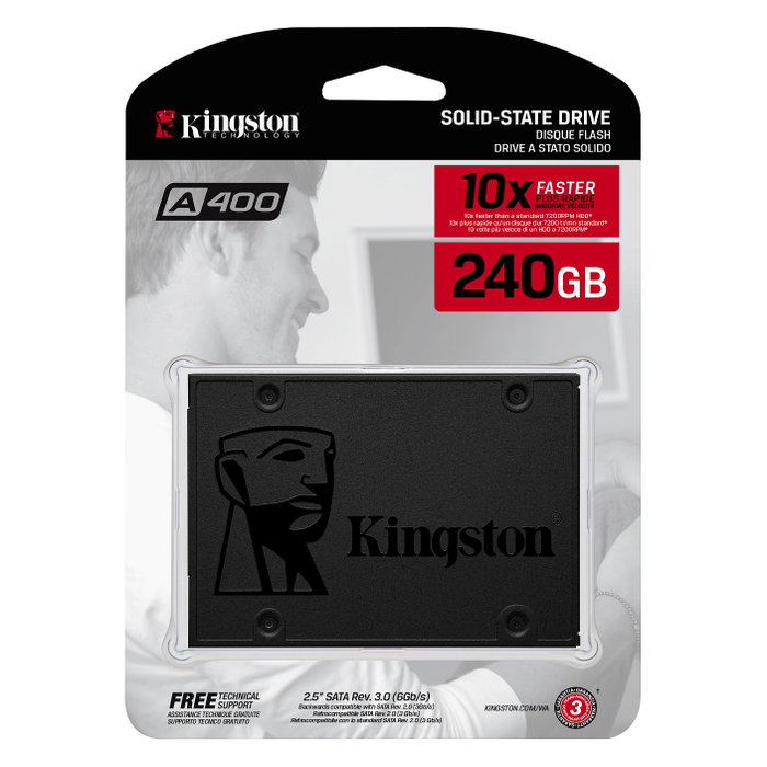 Kingston A400 240 GB SSD 2.5'' SATA III