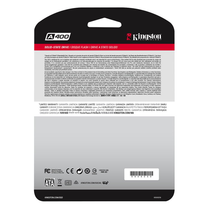 Kingston A400 240 GB SSD 2.5'' SATA III