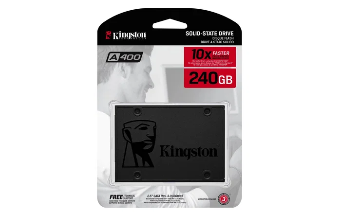 Kingston A400 240 GB SSD 2.5 pulgadas SATA III Kingston A400 240 GB SSD 2.5 pulgadas SATA III