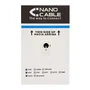 Nano Cable 10.20.0304 Cable RJ45 UTP Cat.5e, Rigido AWG24, 305m, Gris