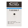 Nanocable Bobina de Cable Red RJ45 Cat.5e UTP Rígido AWG24, 305 m, Gris