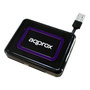 Approx Lector de Tarjetas Externo APPCRDNIB USB 2.0 para DNIe, Smart Cards y SIM, 7 Ranuras, Compatible con Windows