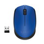 Logitech M171 Ratón Inalámbrico Azul/Negro, 1000 DPI, 2.4 GHz
