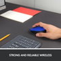 Logitech M171 Ratón Inalámbrico Azul/Negro, 1000 DPI, 2.4 GHz