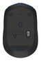Logitech M171 Ratón Inalámbrico Azul/Negro, 1000 DPI, 2.4 GHz