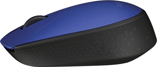 Logitech M171 Ratón Inalámbrico Azul/Negro, 1000 DPI, 2.4 GHz