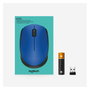 Logitech M171 Ratón Inalámbrico Azul/Negro, 1000 DPI, 2.4 GHz